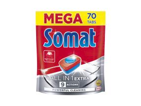 Nõudepesumasina tabletid SOMAT All in 1 Extra 76tk pakis