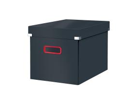 Pappkast kaanega 320x310x360mm Leitz Cosy Click & Store tumehall