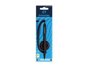 Pastapliiats lauale SCHNEIDER Klick-Fix-Pen must korpus