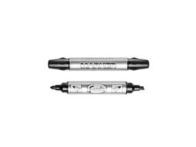 Permanentne marker FOROFIS kahe otsaga 1-5mm & 3.0mm must