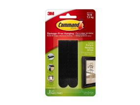 Pildikinnitusribad 3M COMMAND 17206BLK L suurus must, 7,2kg