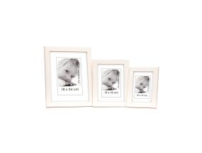 Pildiraam 21x30cm Trendline White valge puit