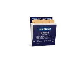 Plaastrite komplekt plastplaastrid Salvequick 45tk pakis