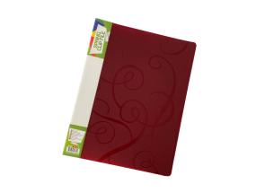 Plastmapp kummiga FORPUS Barocco A4 punane