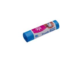 Prügikott 9L (310x380mm) HDPE 10mic 50tkrull sinine MCLEAN