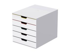 Sahtliboks DURABLE 280x292x356mm 5-sahtliga valge