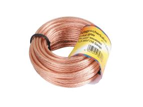 Hama Loudspeaker cable, 2 x 1,5mm, 10m, vask - Kõlarikaabel