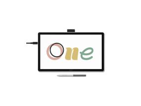 Wacom One 14, valge - Graafikalaud