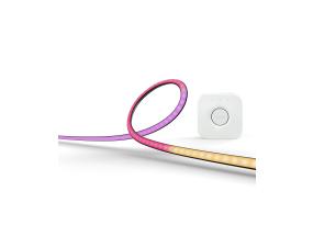 Philips Hue Play Gradient PC Lightstrip, 3x 24''-27'' + sild, must/valge - LED valgusriba arvutile
