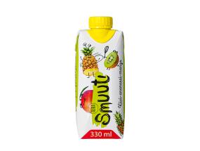 AURA Smuuti kiivi-ananassi-mango 0,33l