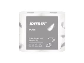 Tualettpaber, 2-kihiline, KATRIN Plus Toilet 300RF (10500) 4rl
