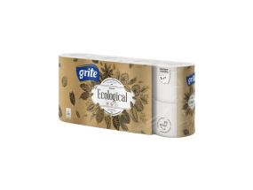 Tualettpaber 3-kihiline GRITE Ecological 8rl pakis