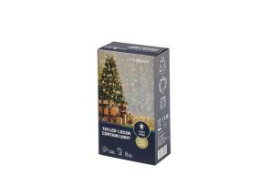 Valguskardin PRIME LIGHT 120LED, 1,5x2m, soe valge, 8 funktsiooni +taimer 1tk