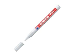 Värvimarker EDDING 751 1-2mm valge