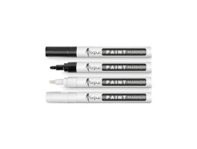 Värvimarker FORPUS (metall, klaas, plastik) 1-3mm must