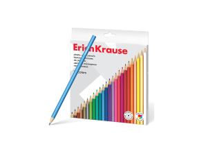 Värvipliiatsid ERICH KRAUSE Super Soft kolmnurksed 24 värvi