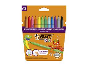 Viltpliiatsid BIC Kids 12 värvi
