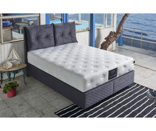 Visco Fusion 160x200 cm Double Size Memory Foam and Pocket Spring Luxury Soft Mattress