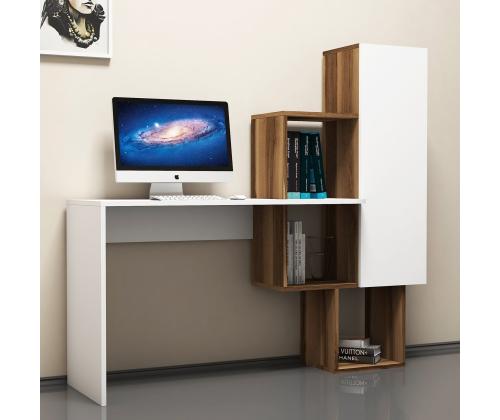 Açelya - Walnut, White