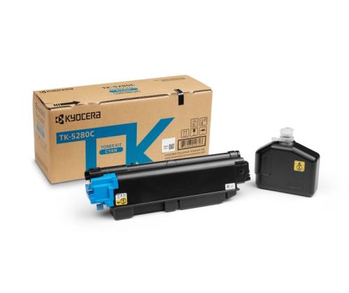 Kyocera TK-5280C Toner Cartridge, Cyan