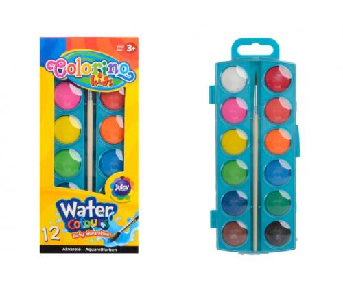 Colorino Kids Water colours small 12 colours