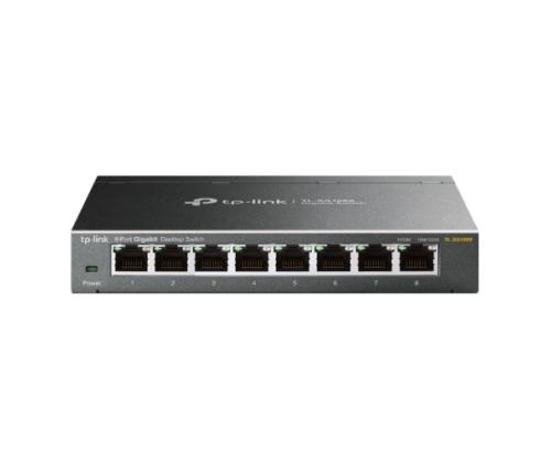 TP-Link TL-SG108S 8-Port 10/100/1000Mbps Desktop Switch