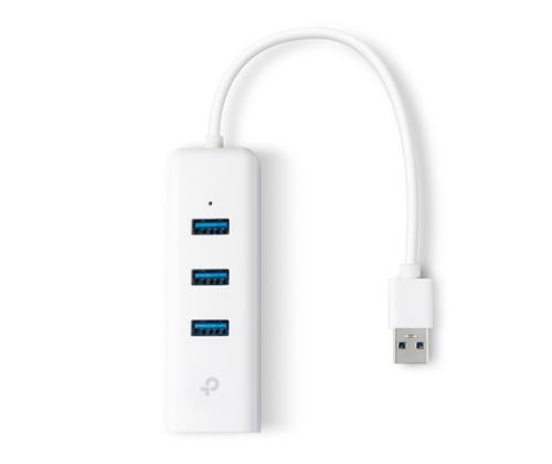 TP-Link UE330 USB 3.0 3-Port Hub and Gigabit Ethernet Adapter