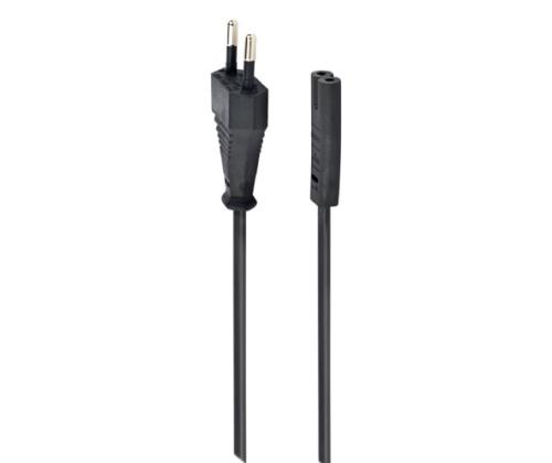 Gembird PC-184/2 Power cable, EU Power plug, 1.8m, Black