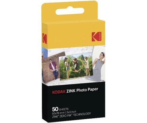 Kodak ZINK 2x3'' 50x76 mm 50 Sheets Photo Paper