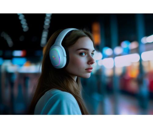 Razer Barracuda X Chroma Wireless Gaming Headset, Bluetooth, White