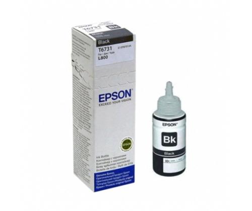 Epson T6731 (C13T67314A) Ink Refill Bottle, Black