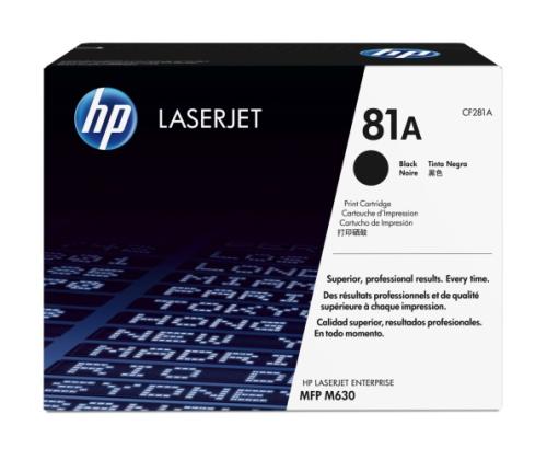 HP 81A (CF281A) Toner Cartridge, Black