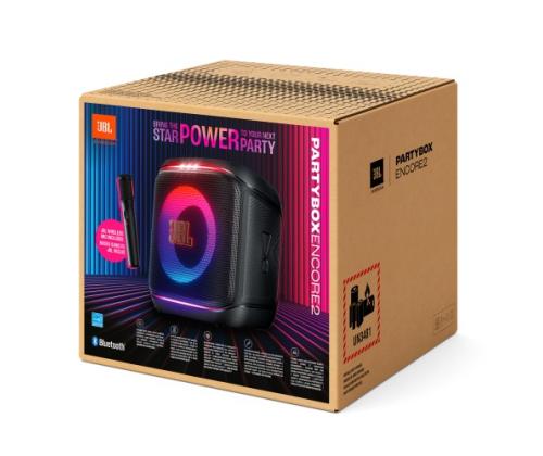 JBL PartyBox Encore 2 Portable Speaker, Black