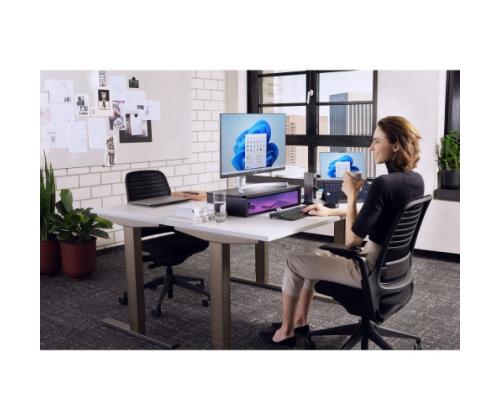 Kensington SureTrack Dual Wireless Mouse, RF Wireless + Bluetooth, 2400 DPI, Black