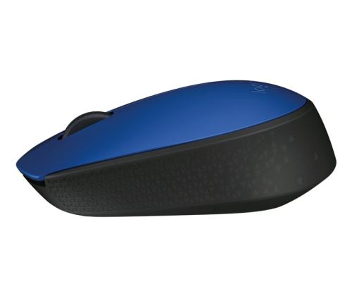Logitech M171 Wireless Mouse RF Wireless, 1000 DPI, Blue/Black