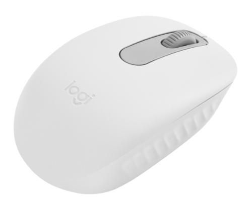 Logitech M196 Wireless Mouse, Bluetooth, 1000 DPI, Off-White