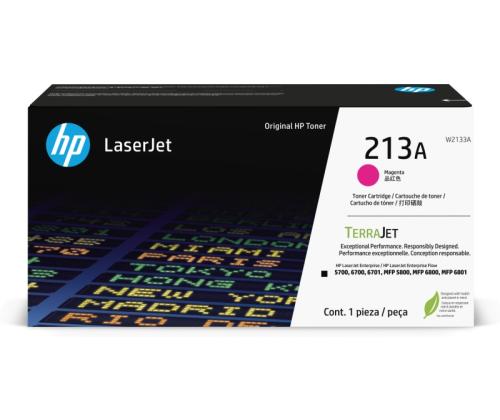 HP 213A (W2133A) Toner Cartridge, Magenta