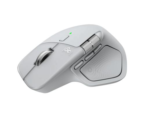 Logitech MX Master 4 Wireless Mouse RF Wireless + Bluetooth, 8000 DPI, Pale Grey