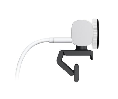 Logitech MX Brio Webcam, 8.5 MP, 4K Ultra HD 3840x2160, USB-C, Pale Gray