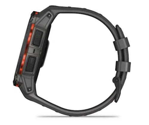 Garmin Instinct 3 Smart Watch 50 mm, Solar, Black with Charcoal Band