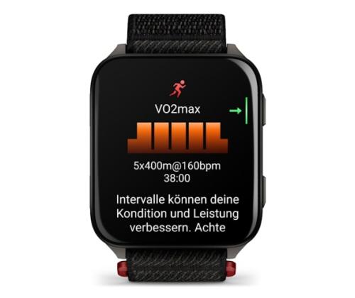 Garmin Venu X1 Smart Watch Black, Slate Titanium Caseback / Black ComfortFit Nylon Band