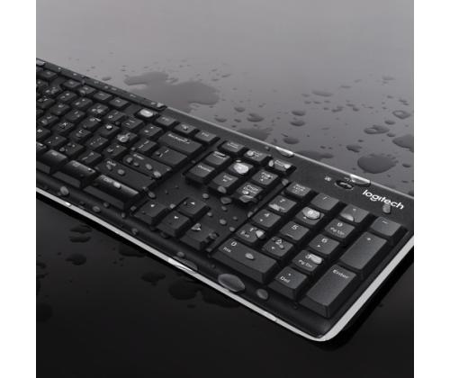 Logitech MK270 Wireless Combo Keyboard + Mouse, US Int, Black