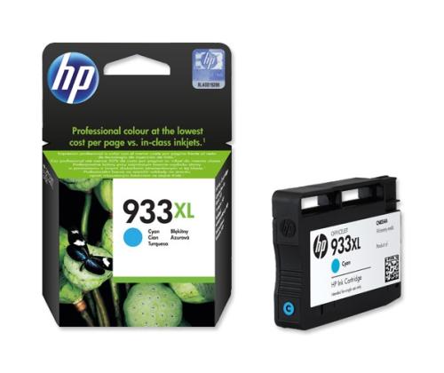 HP 933 XL (CN054AE) Ink Cartridge, Cyan