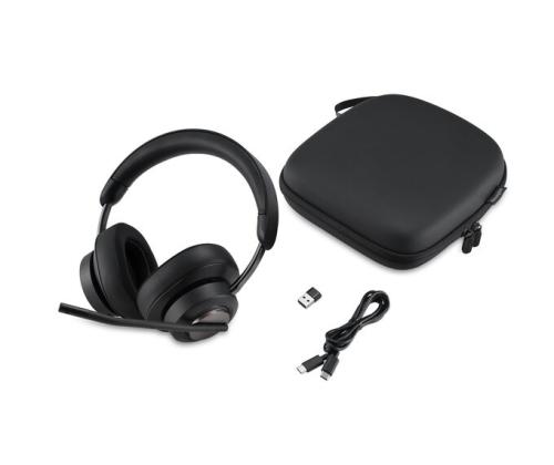 Kensington H3000 Wireless Headset, Bluetooth, Black