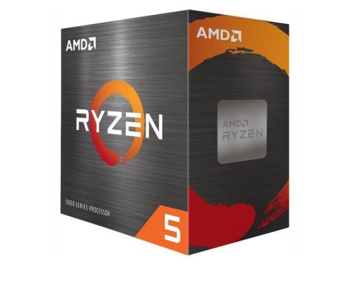 CPU AMD Desktop Ryzen 5 5500 Cezanne 3600 MHz Cores 6 16MB Socket SAM4 65 Watts BOX 100-100000457BOX