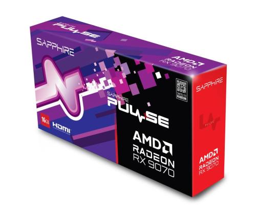 VGA PCIE16 RX9070 16GB GDDR6/PULSE 11349-03-20G SAPPHIRE