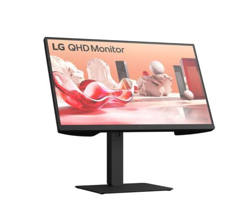 LCD Monitor LG 27BA75QB-B 27" Panel IPS 2560x1440 16:9 100Hz Matte Speakers Swivel Pivot Height...