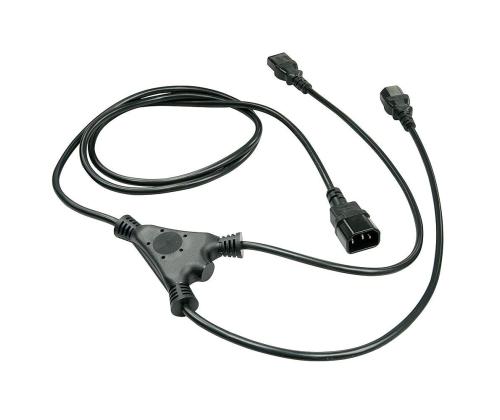 CABLE POWER C14 TO 2 X C13/1M 30363 LINDY
