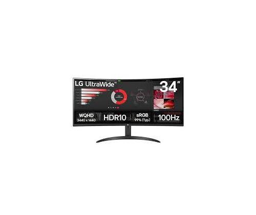 MONITOR LCD 34" VA/34WR50QK-B LG