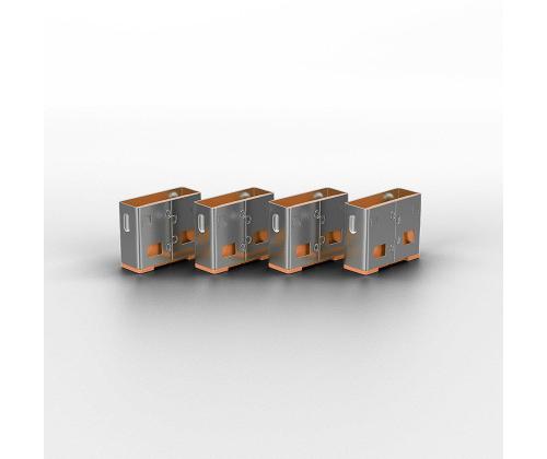 USB PORT BLOCKER 4PACK/ORANGE 40453 LINDY